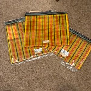 Consuela Paula slim zip pouches - set of 3